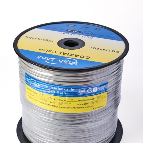 High-Link RG174 Coaxial Cable 300M Rolls